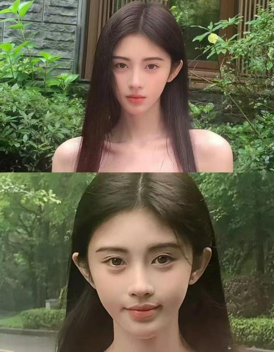 #古希腊掌管发际线的神鞠婧祎##鞠婧祎内娱生发第一人#鞠婧祎这种发际线是怎么保养