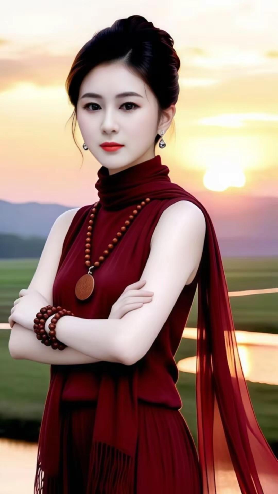 ai时尚穿搭近景