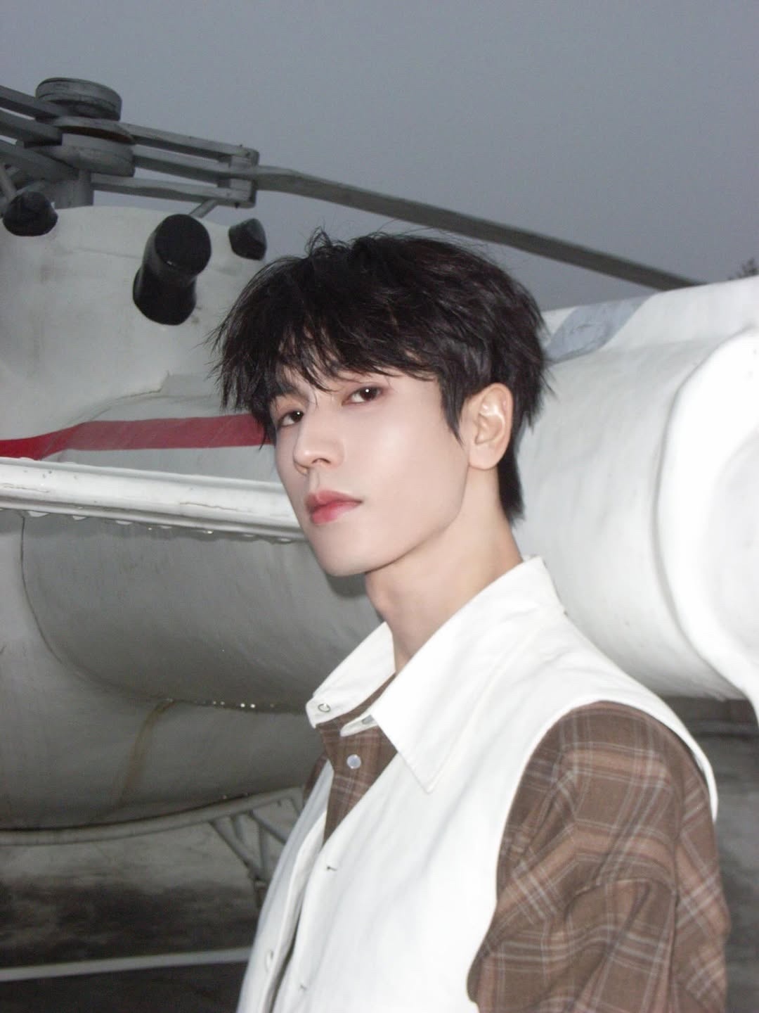 霸总和他的直升机，凌赫，我来坐一下副驾🚁张凌赫ins晒直升机随拍张凌赫霸总和他