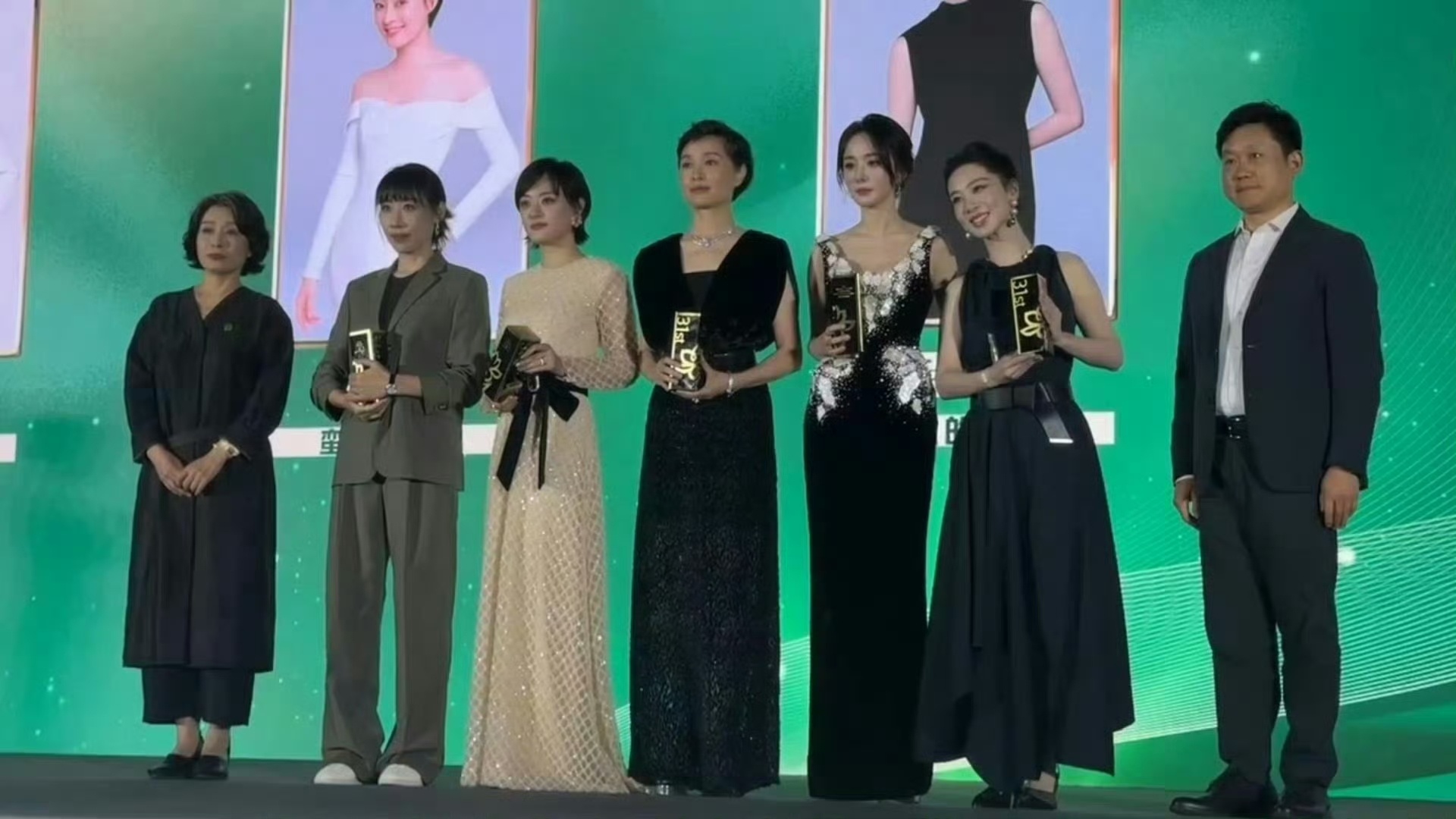 白玉兰提名晚宴 白玉兰几位提名女演员都很美很有气质！