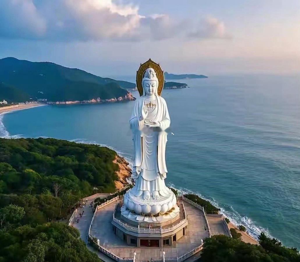 遇到南海观音一定要许愿菩萨说了来了就好，越来越好🙏 ​​​