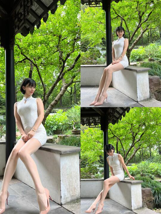 穿旗袍的夏天🍃凉凉快快！