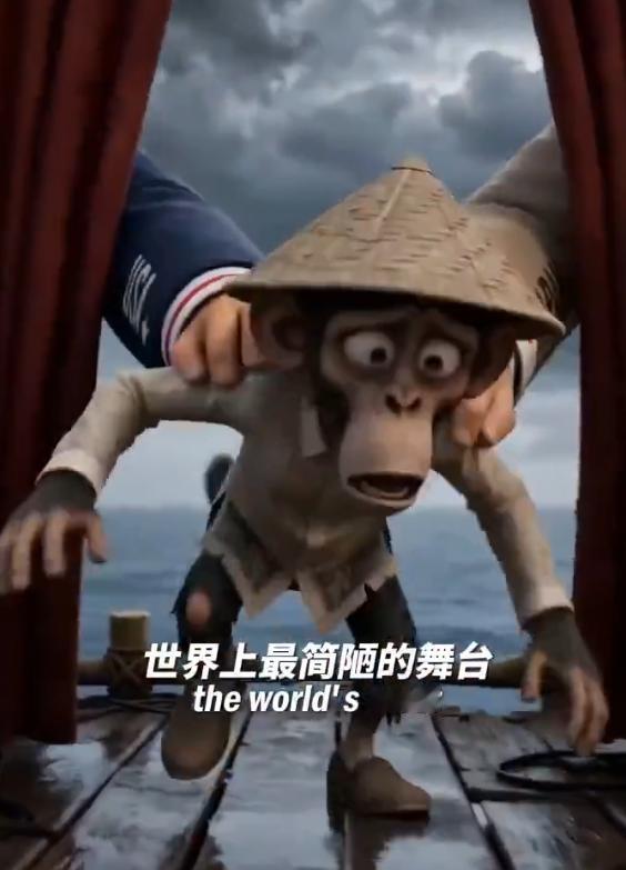 央媒一条“水炮打猴子”的视频，菲律宾当场破防：我们是人，不是猴！

这一条只有约