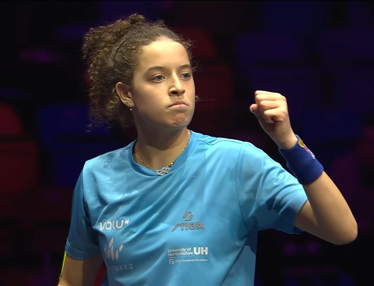 汉娜·高达3-2险胜布鲁纳，彻底击碎了布鲁纳去WTT香港总决赛的梦。
11月7日