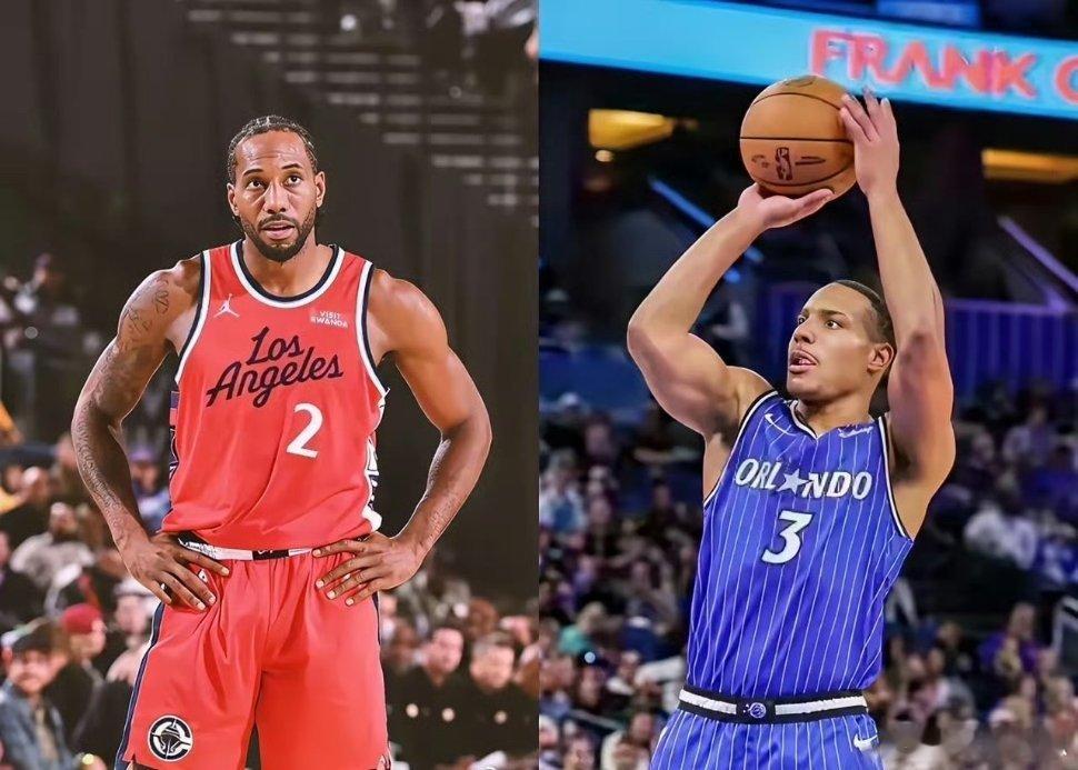 伦纳德与贝恩，今天的比赛他们用实力诠释了何为球星风采！伦纳德，年薪5000万美元