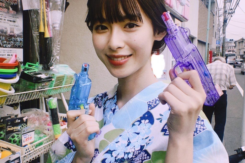 【白石圣】夏天到了一起去打水仗吧🥰 