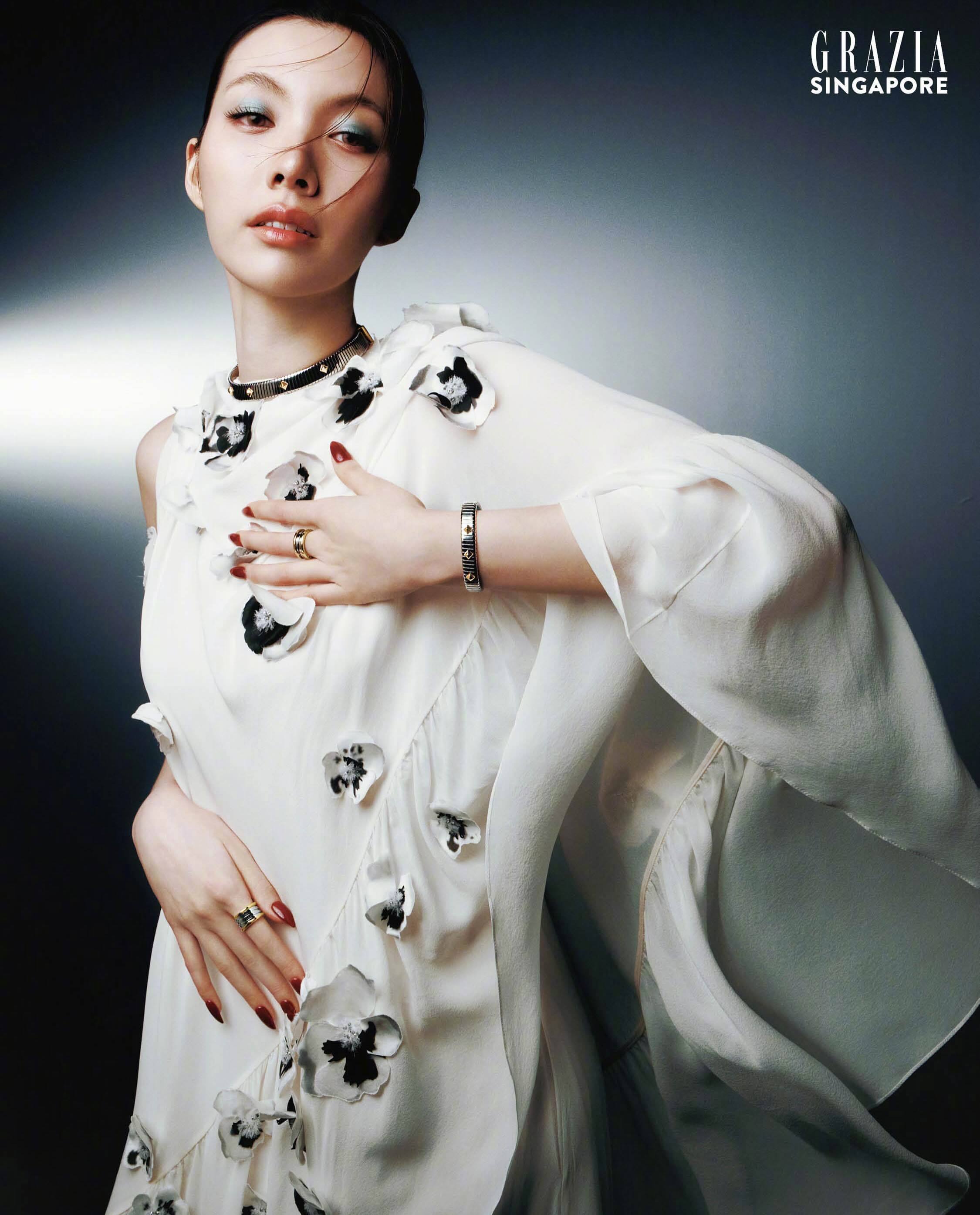 Orm Kornnaphat出镜GRAZIA Singapore 2026年六/