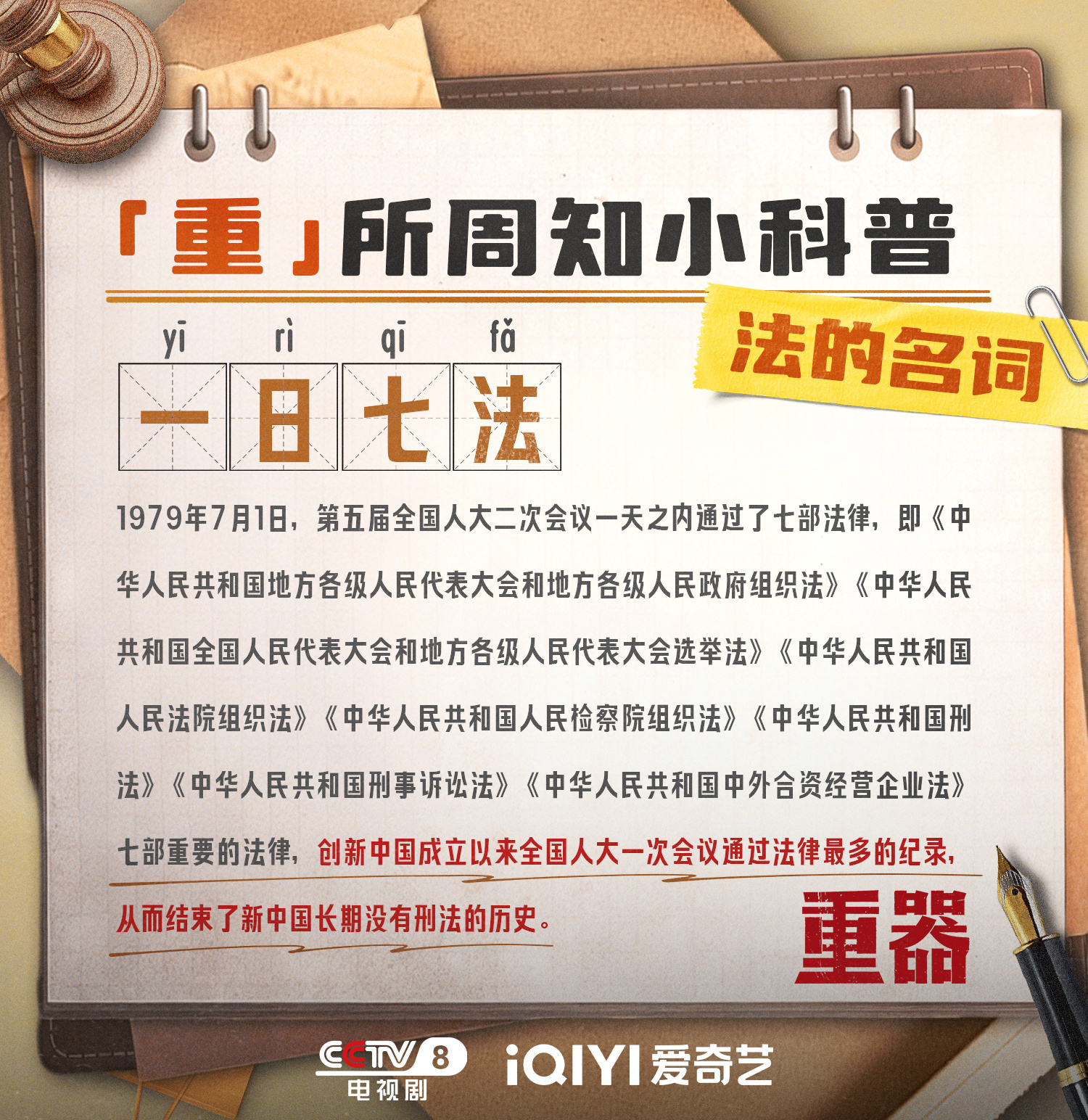 《重器》第一集演完了陈一众的高三，高考，政法大学入学认识了此后一生受益的导师周一