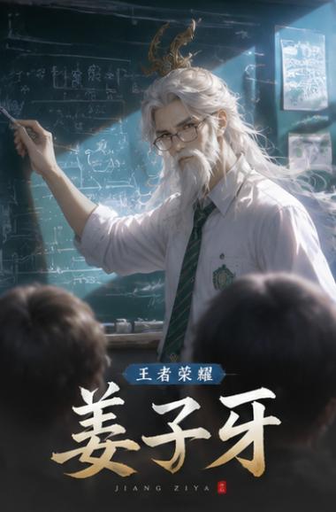 王者荣耀王者英雄校服穿搭王者校园星推官小王高校新热点姜子牙校服穿搭估计就是这样吧