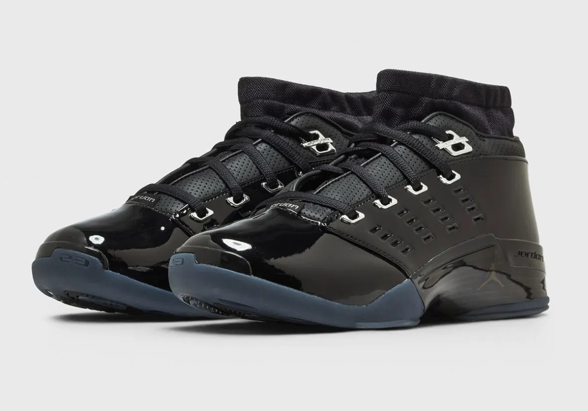 Air Jordan 17 Low “Black Patent” 预计将于本月8