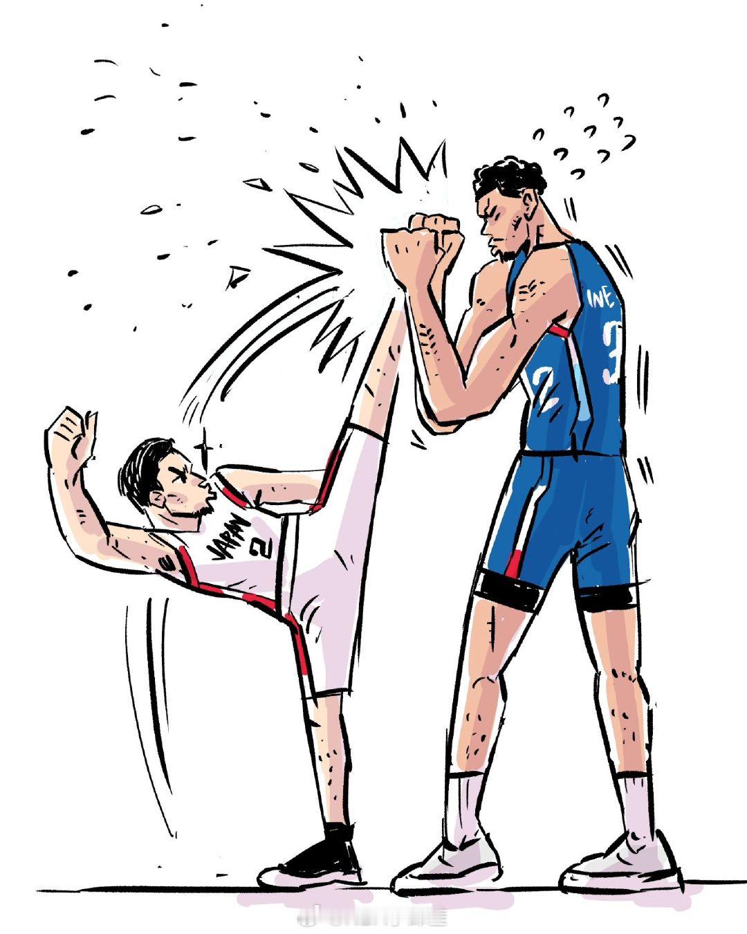 那咋了？#nba超话创作大战# #文班亚马#   #富坚勇树# ​​​