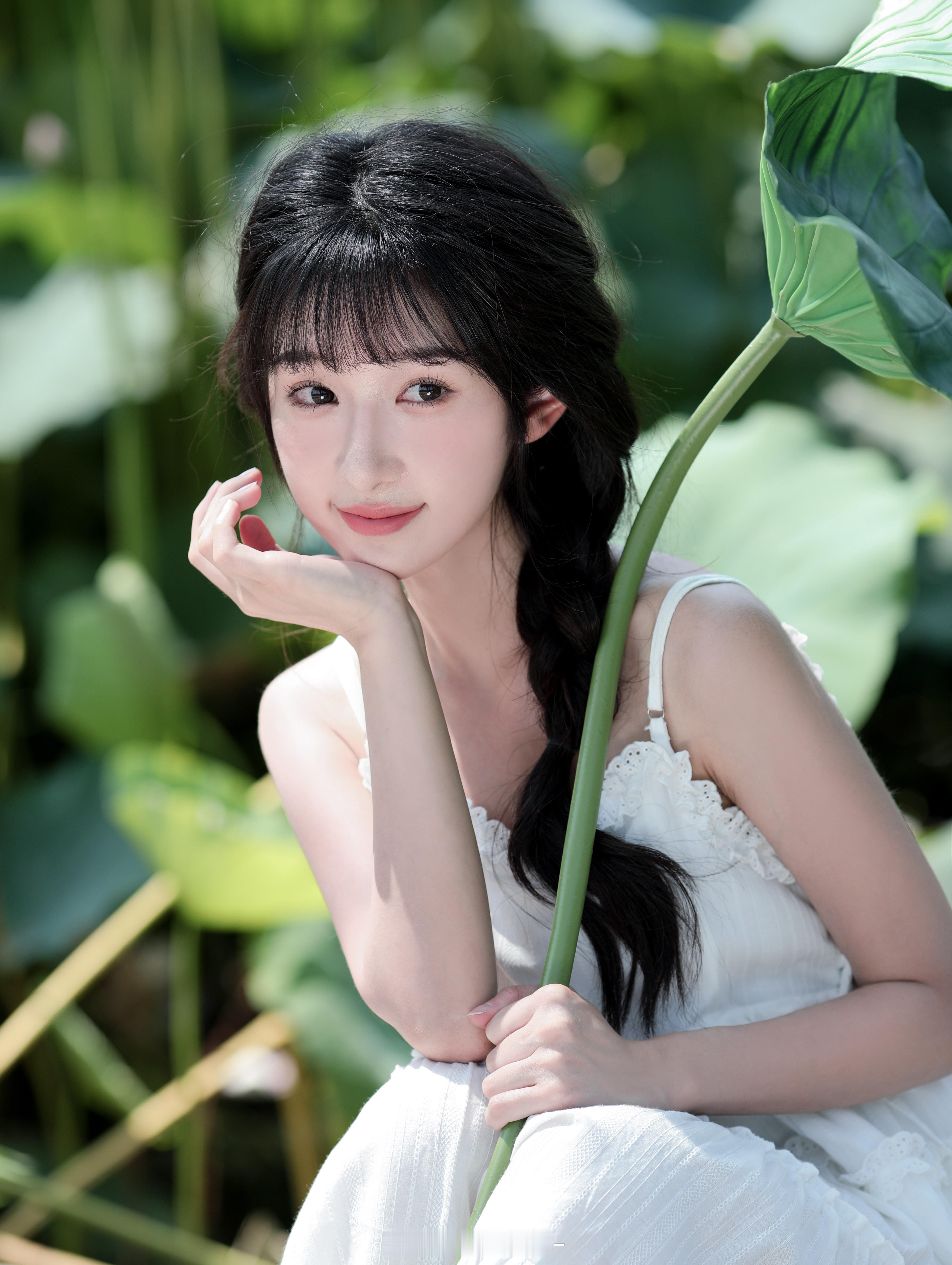 来我的荷叶底下乘凉吧#北京约拍[超话]# ​​​