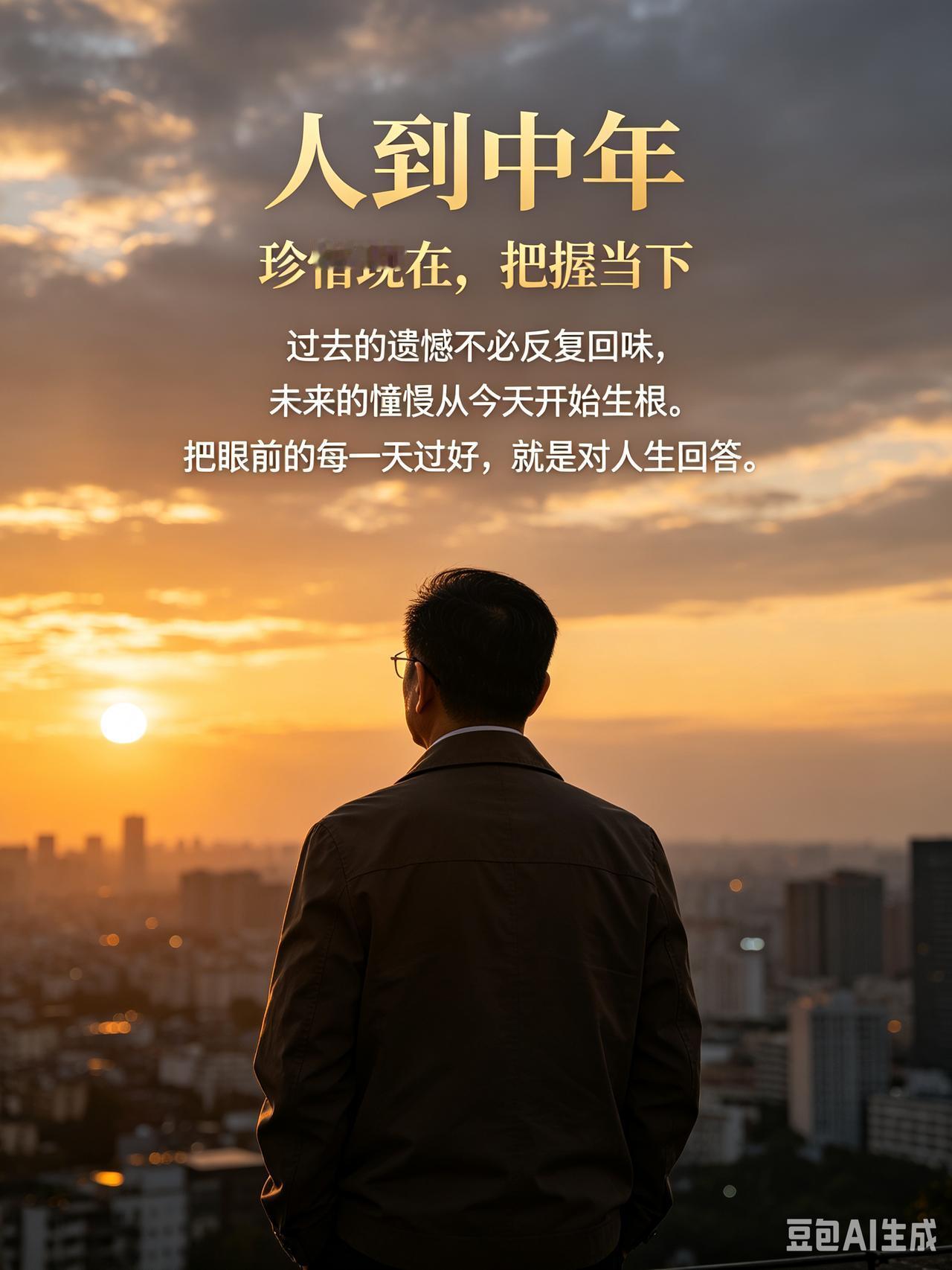 人过四十，且惜当下，亦向远方
 
步入四十岁，方才读懂时光的珍贵。岁月悄然加速，