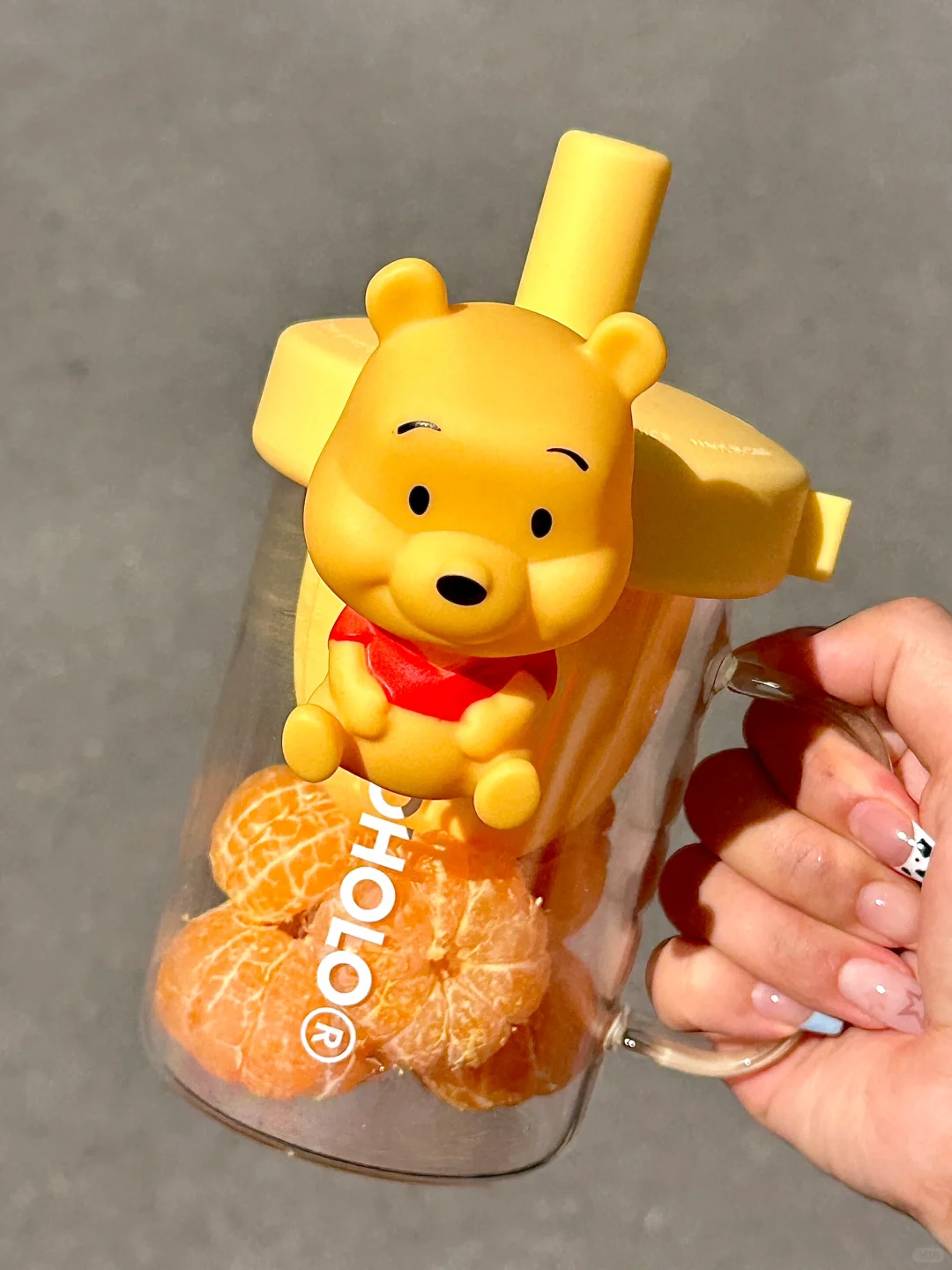 可以做橘子冰茶的水杯太酷了！