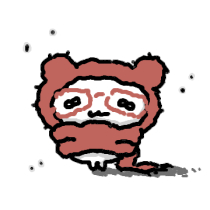 越冷越可爱的金火腿鼠⁰̷̴͈꒨⁰̷̴͈ 