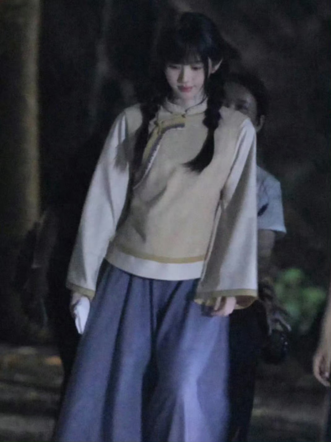 鞠婧祎苏绿夏 呜呜宝宝小脸好精致 好可爱！ 