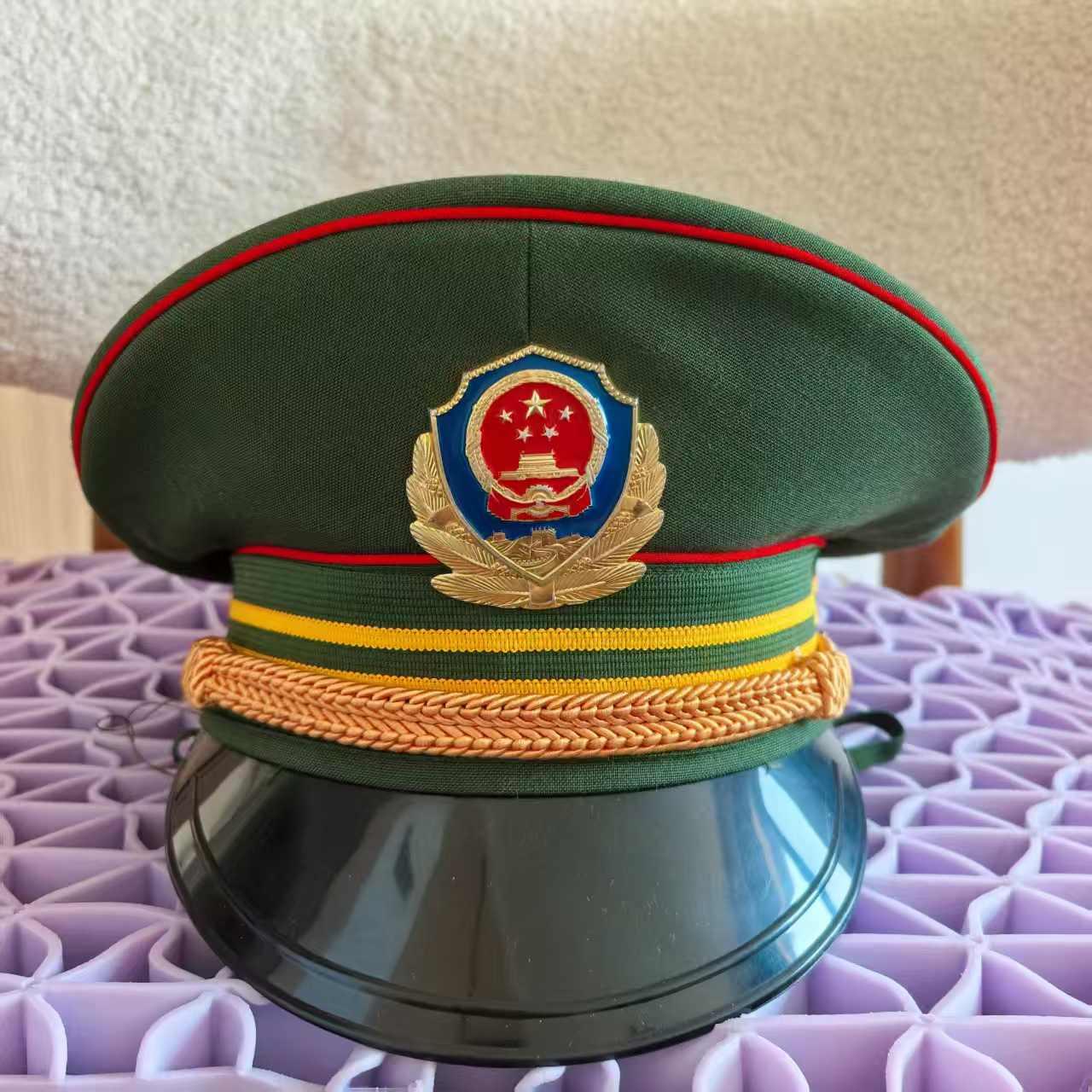 83式武警凡立丁一号大檐帽