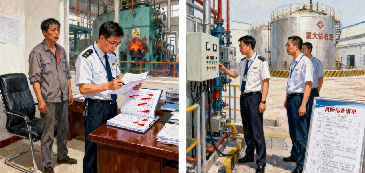 安全生产检查：别让“挑刺”冲淡了真正的防护重心
 
安全生产离不开监督检查，可如
