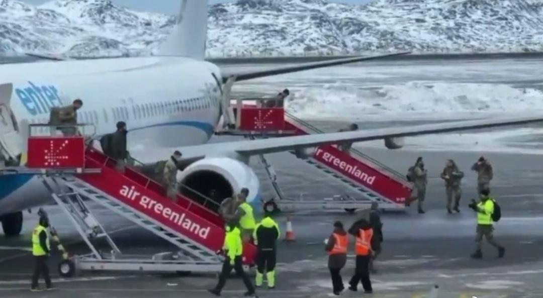 德国士兵抵达格陵兰,执行由丹麦领导的北约侦察任务。 ​​​