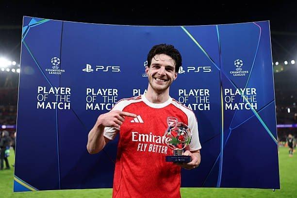 德克兰·赖斯表示：“现在的我或许正处在职业生涯的巅峰状态。每次训练、每次踏上球场