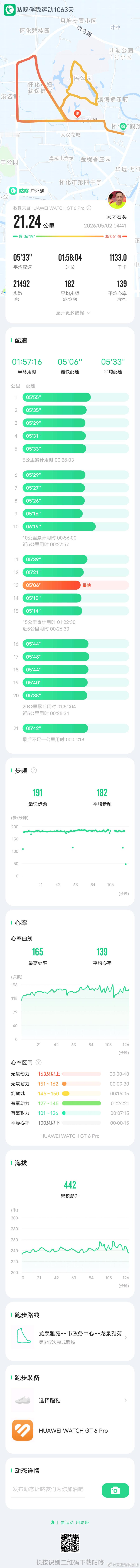 「 今日跑步打卡，咕咚APP记录每一次出发。 咕咚APP 咕咚跑步打卡 咕咚精准