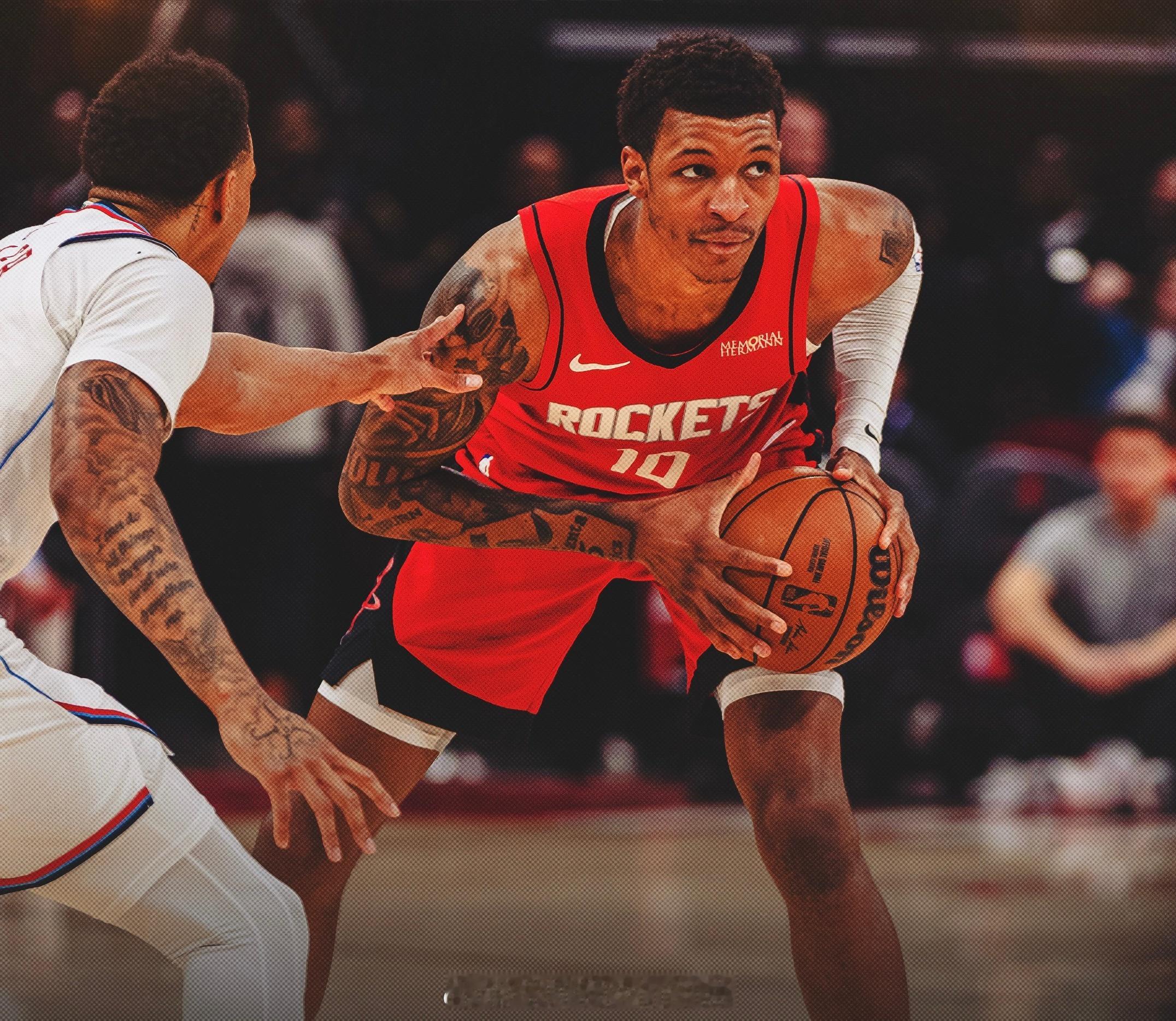 NBA25-26赛季火箭常规赛第53场，全场比赛结束，火箭102-105快船，战