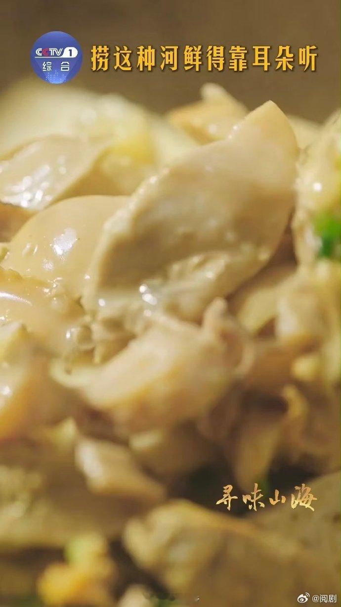 原来捞河蚌靠的是耳朵 这波知识点和味蕾双满足！捞河蚌居然要靠耳朵，新鲜河蚌炖老豆