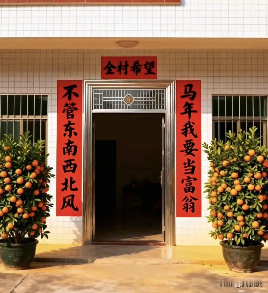 @老徐说道 徐老师很多年没回桂林老家
这一次他退休了
有时间
他在老房子贴了个对