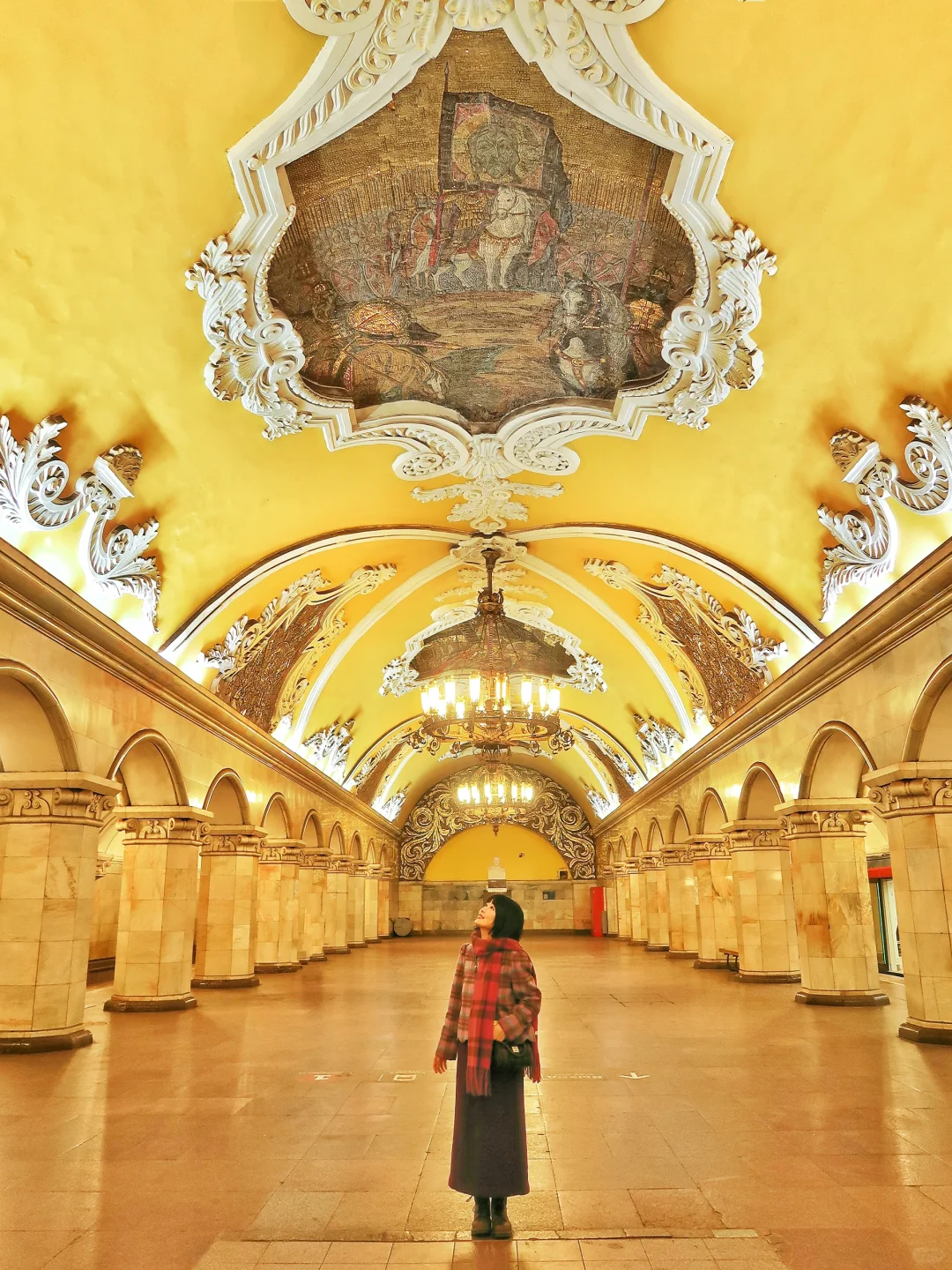 世界上最美的地铁站，莫斯科地铁打卡攻略🚇
