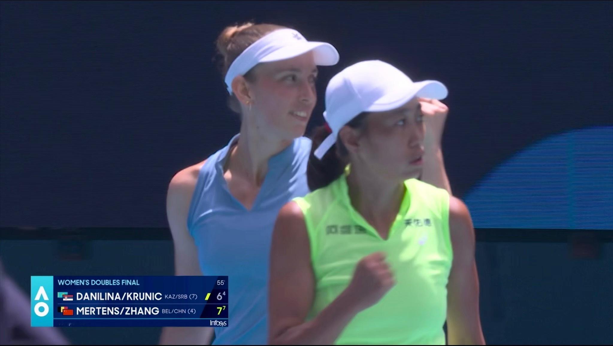 开局1-4，最后7-6，硬实力就是占优。距离大满贯冠军还有一盘啦澳网2026张帅