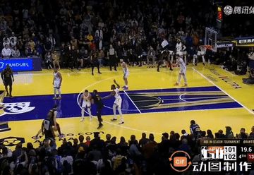 里夫斯一记绝命三分，冰封比赛。
湖人vs太阳
@NBA#NBA#