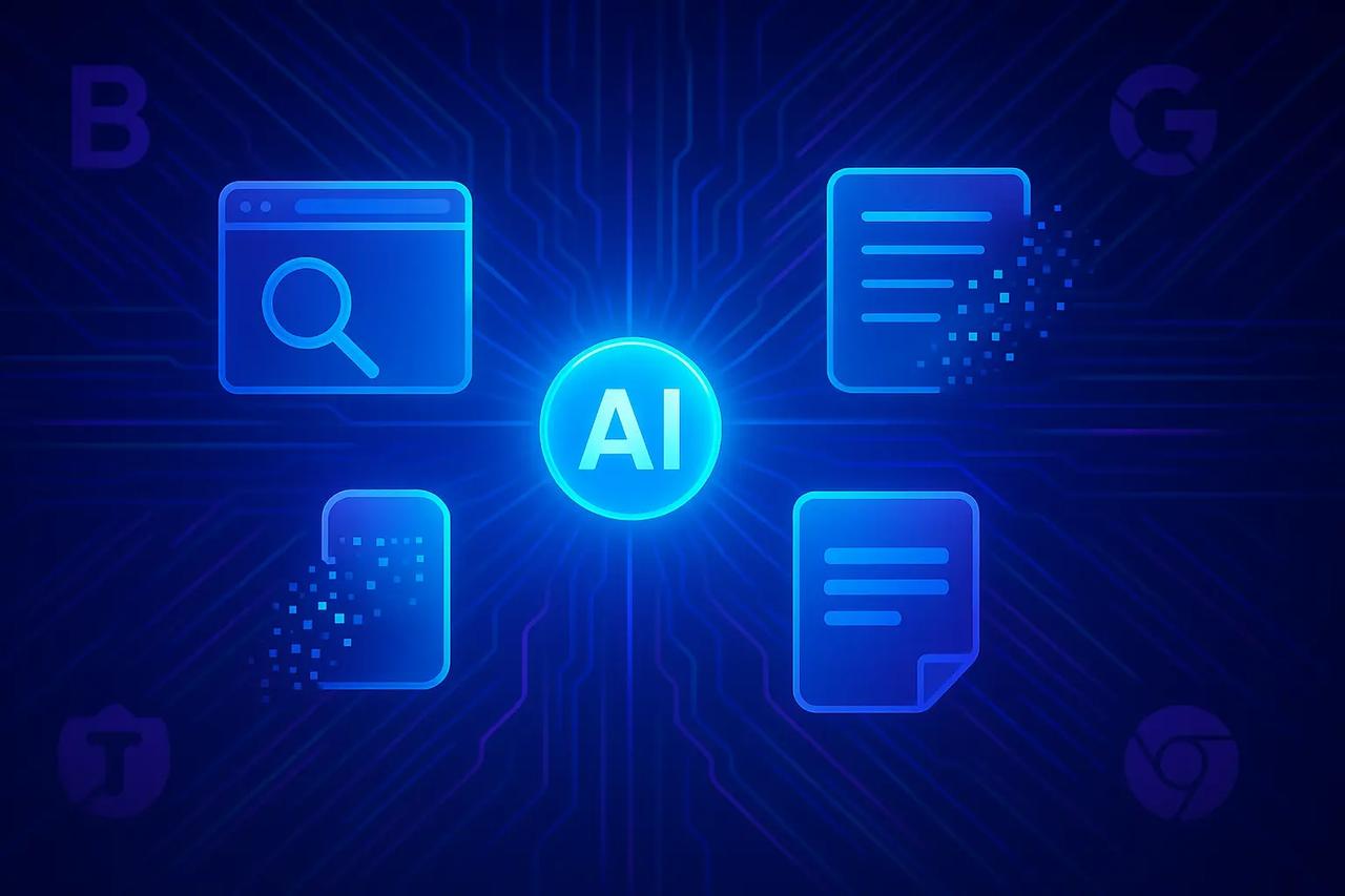 你以为在用浏览器，其实 AI 已经在为你做决定
2025 年初，北京某大型企业的