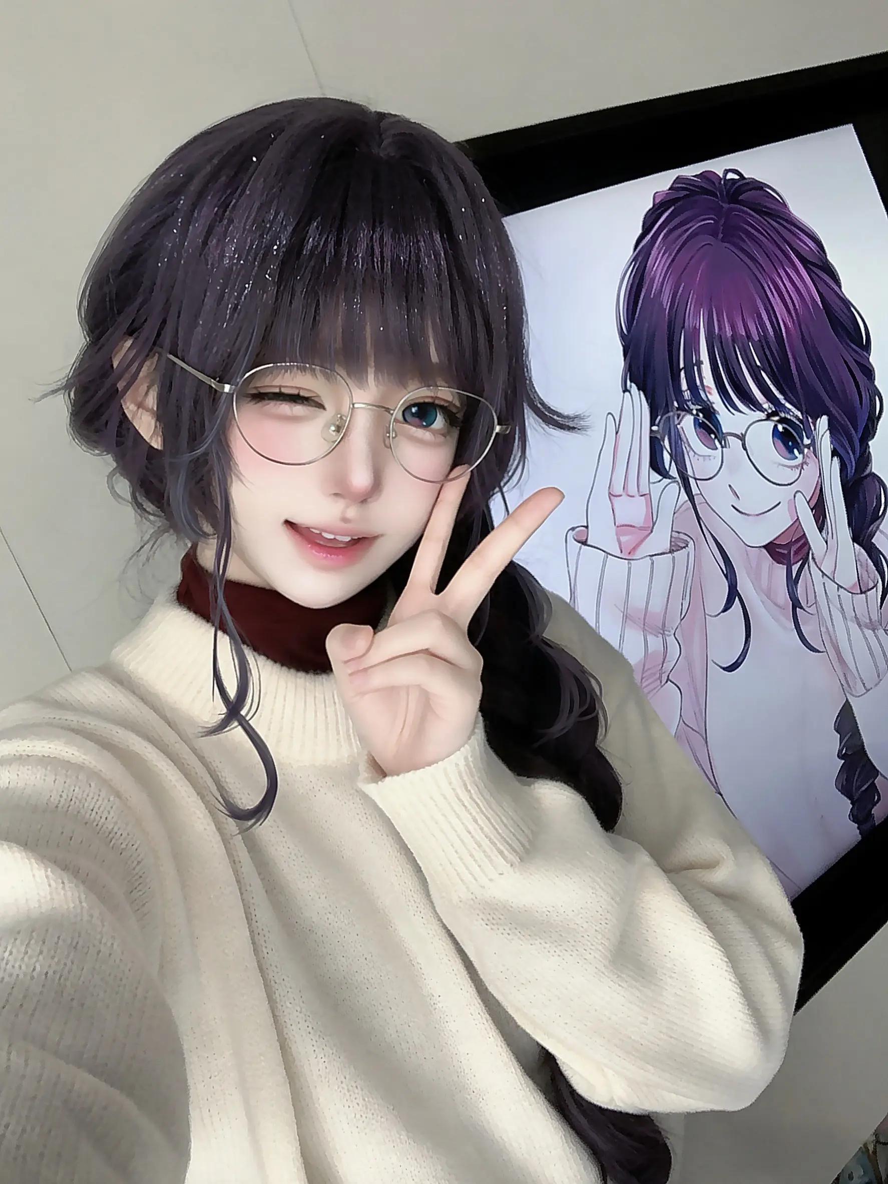 侧麻花薰子。