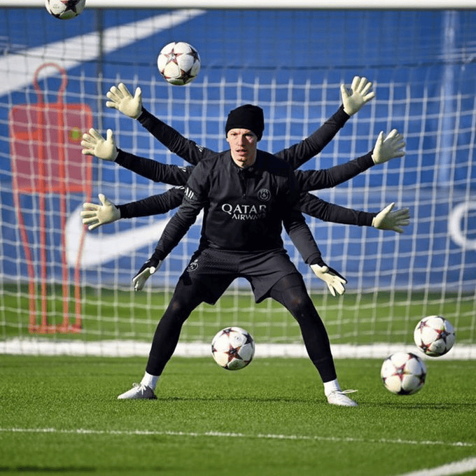 恩里克：人生第一次看连扑四点球；不想谈门将问题，先庆祝