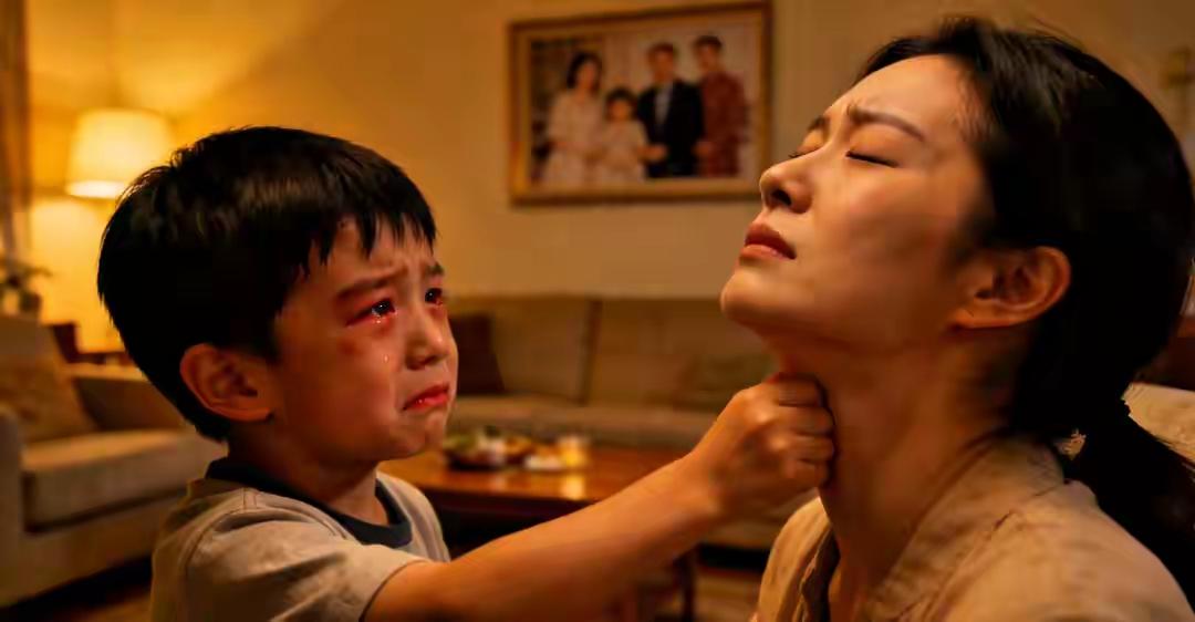 5岁娃“教科书级”救妈：两根绣花针扎下去，全网医生点赞，但我却先红了眼眶  
