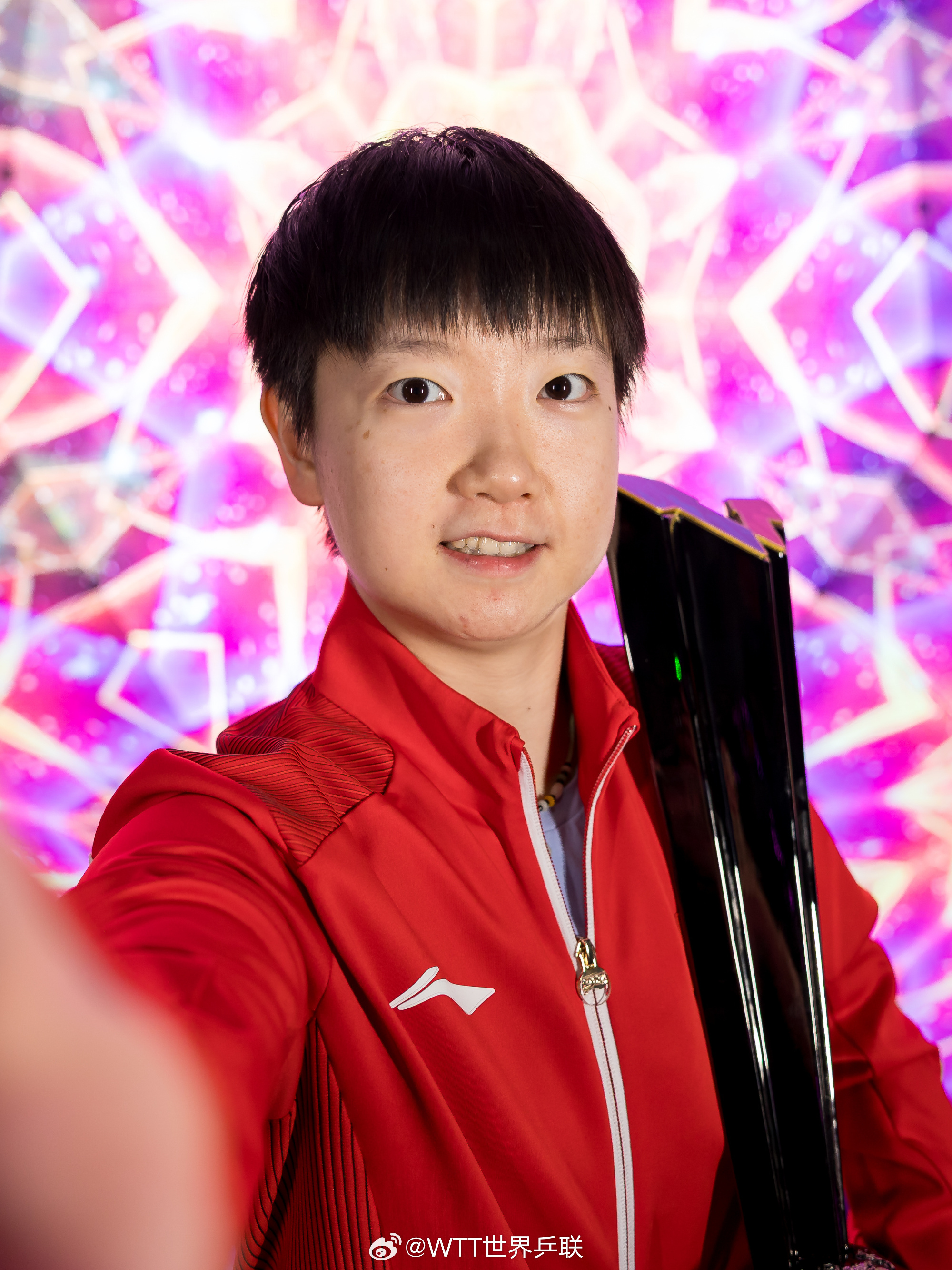 孙颖莎 小🐱光芒万丈！ 