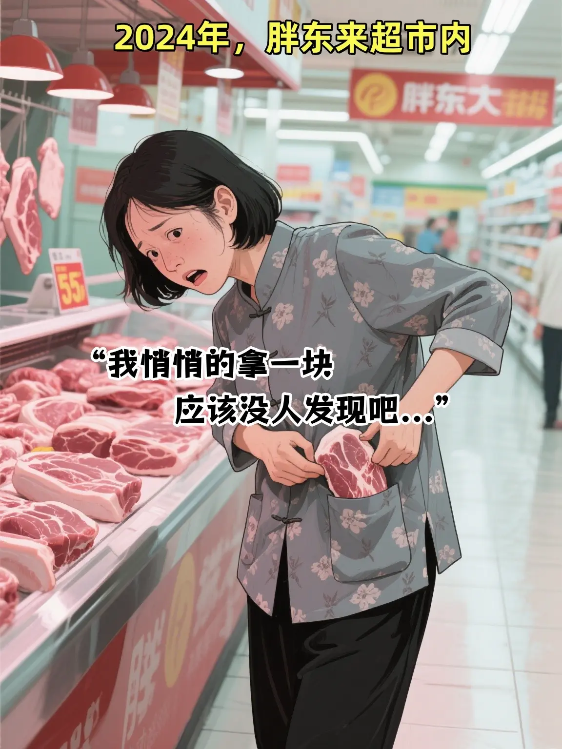 胖东来用行动证明啥是格局。