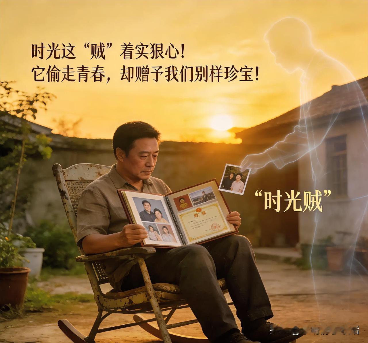 时光这“贼”着实狠心！它偷走青春，却赠予我们别样珍宝！

“家人们，照镜子时，是