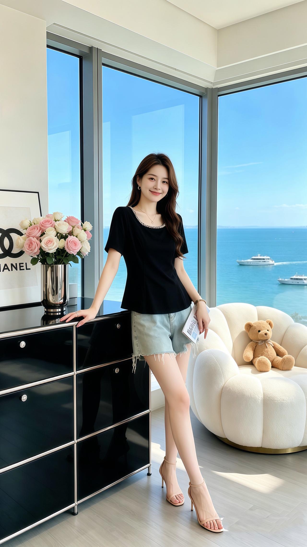 修身T恤 休闲百搭 洋气减龄 谁穿谁好看