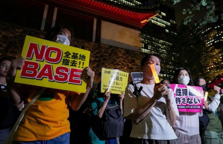 驻冲绳美军，迎来宵禁与禁酒令

在一名美国海军陆战队一等兵因涉嫌谋杀和抢劫一名当