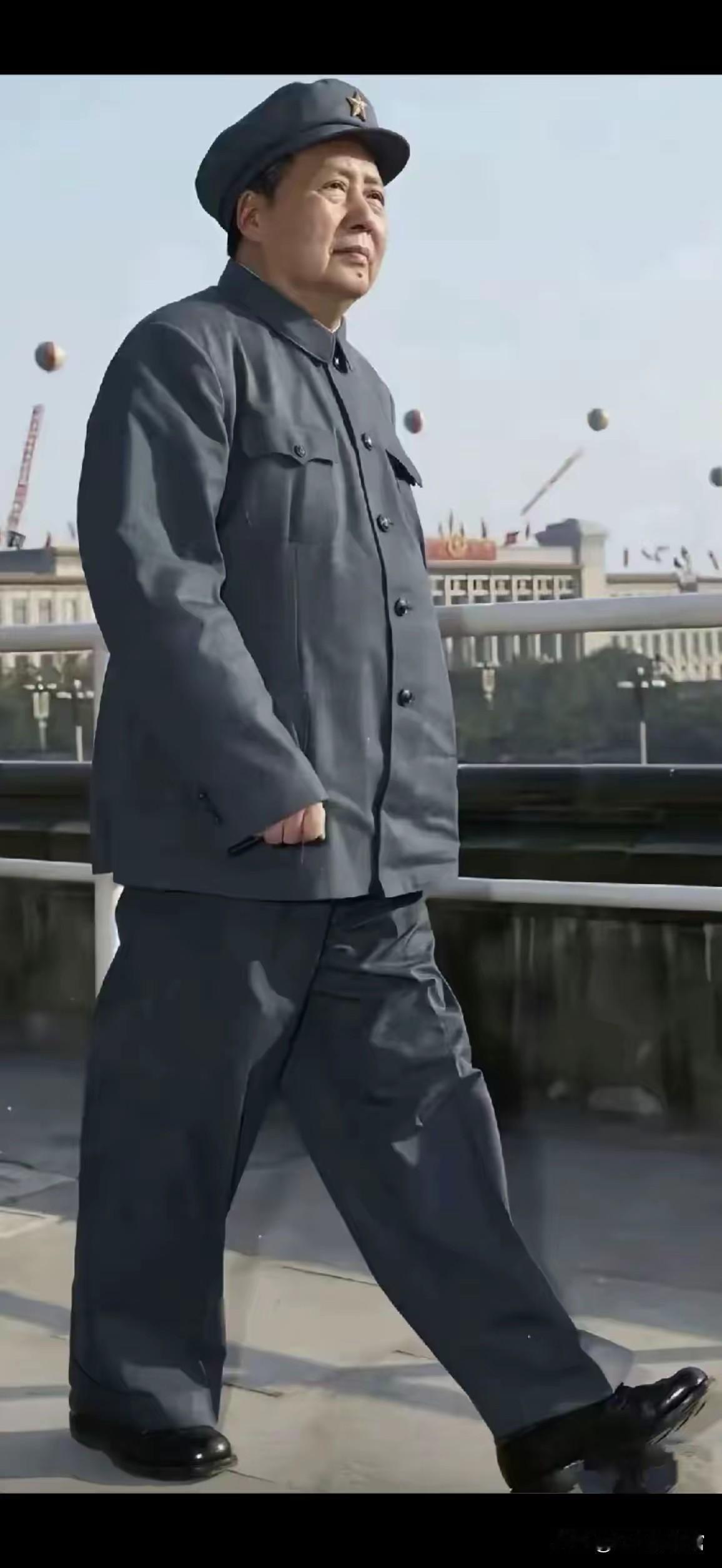 心有信仰，步履铿锵，致敬人民领袖！