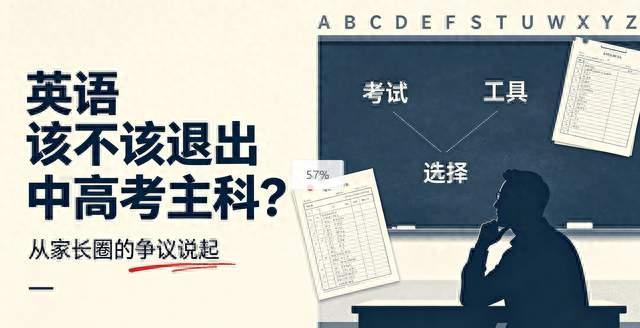 英语到底该不该退出主科？一个家长说几句掏心窝的话