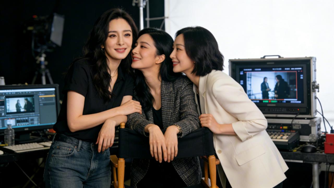 杨幂姚晨片场零帧开聊 宋茜探头加入 内娱女星相处模式早变了
 
近日，一段《酱园