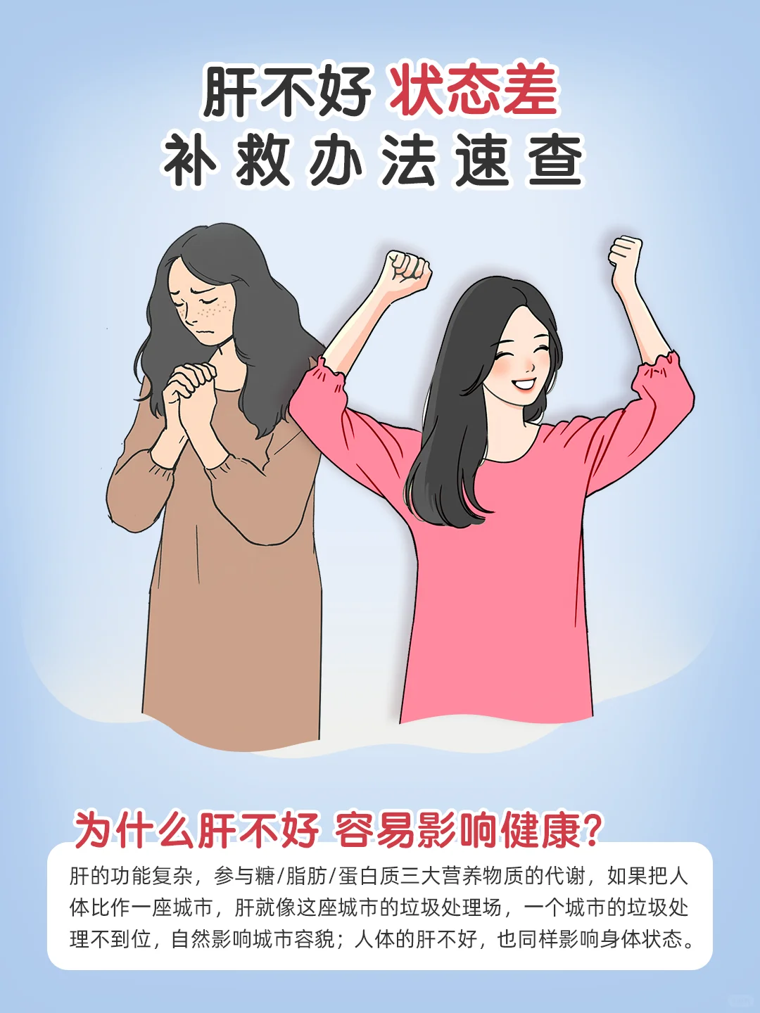肝不好，30不到就显老！这些表现要注意了！