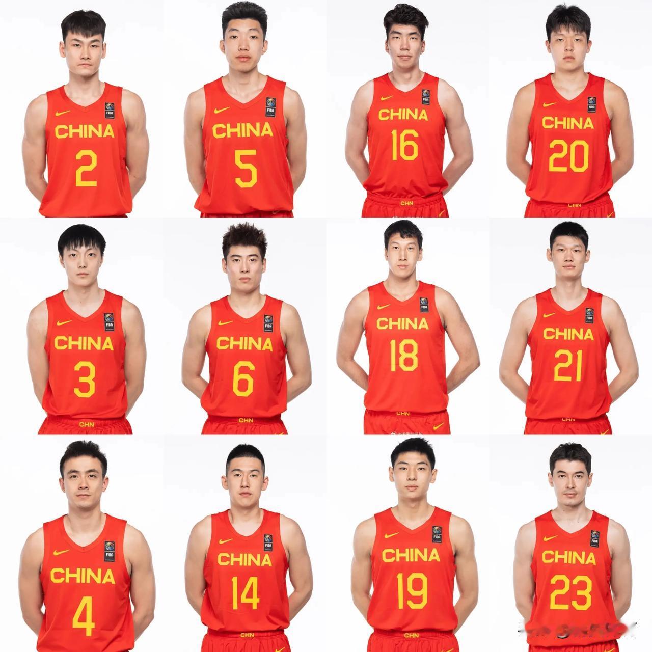 中国男篮亚洲杯预选赛定妆照出炉!

