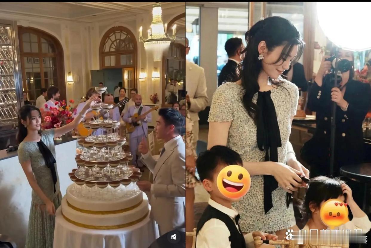 明眼人其实都能想明白，何猷君当初为啥选了奚梦瑶。就看两人当初在法国多维勒举办的婚