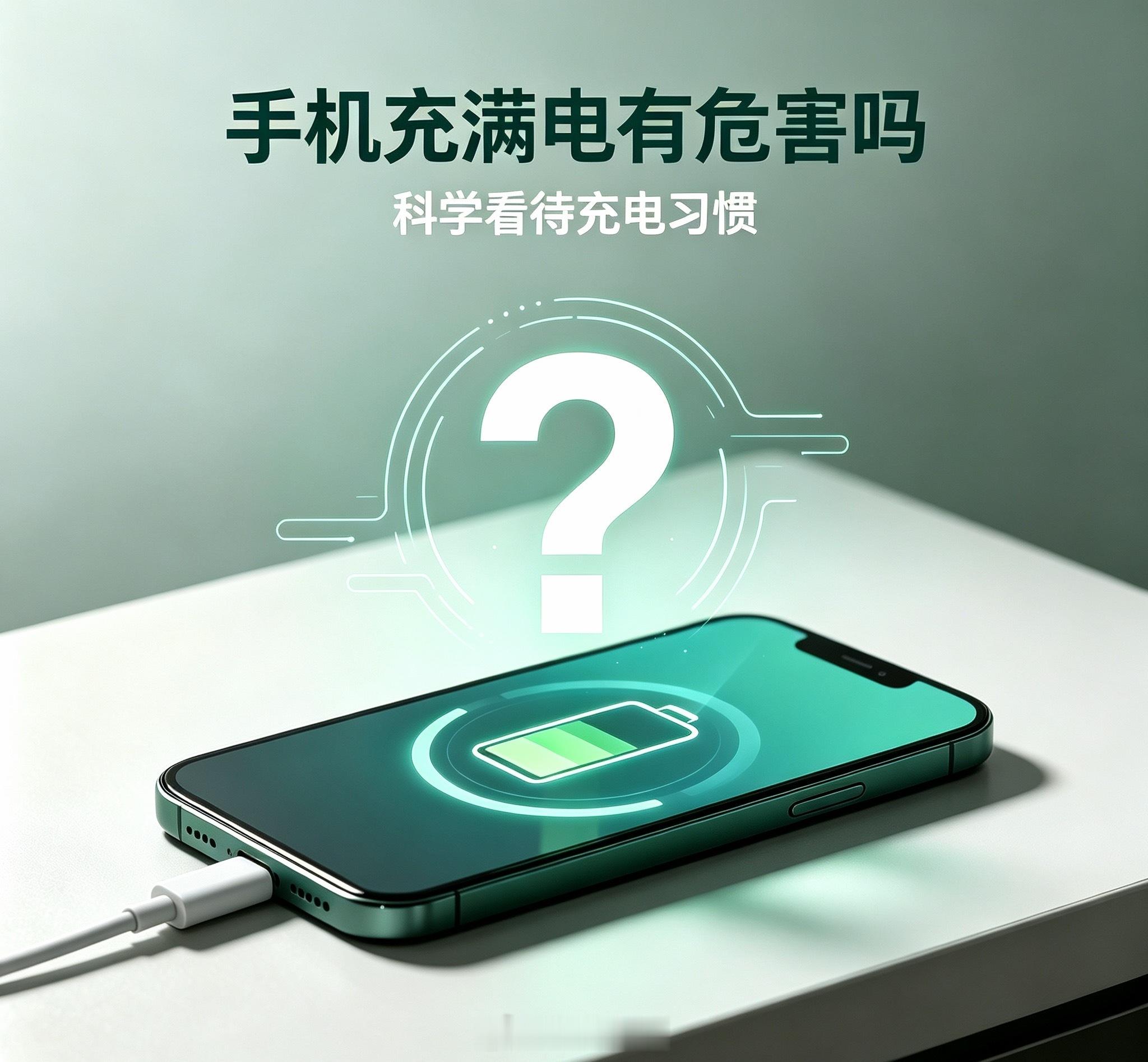 【手机充满电会伤电池吗】答案是：真的会。中国科学院物理研究所黄学杰研究员近日科普