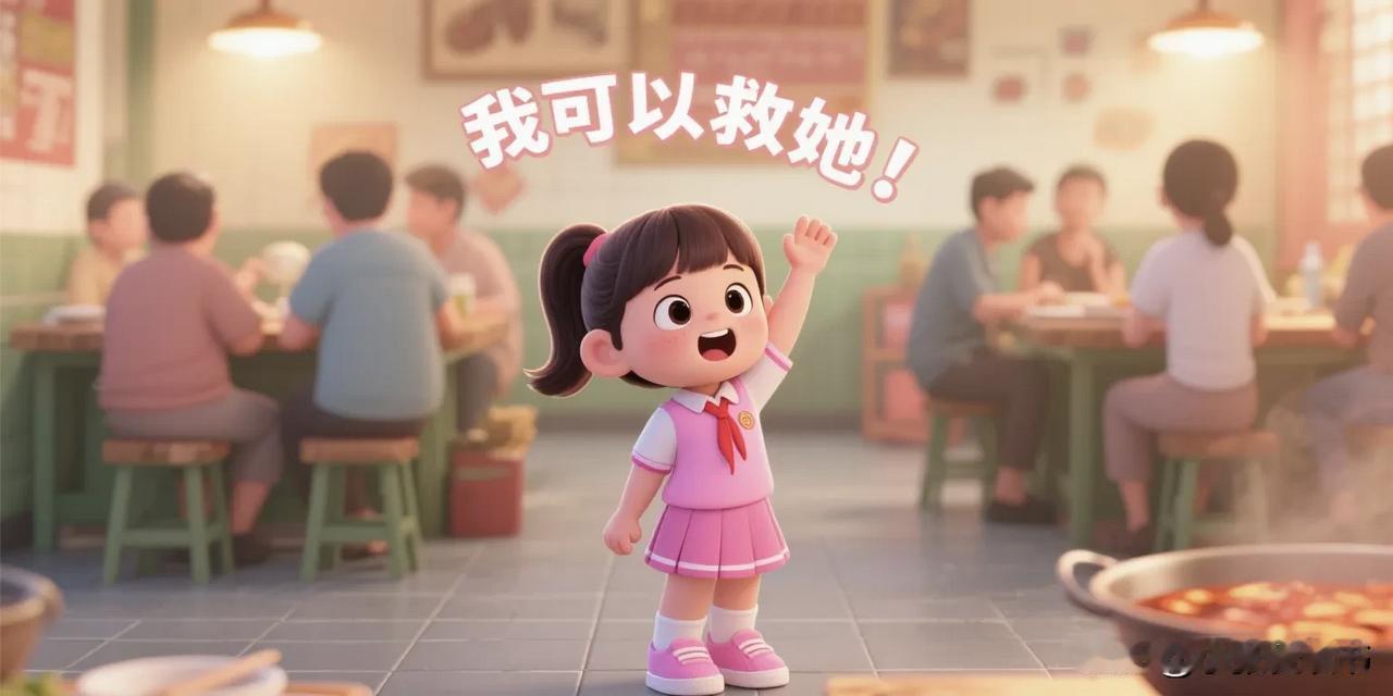 妈妈，我可以救她！11岁的女孩胡紫涵最近做了件了不起的事情，被网友亲切的称为冷静