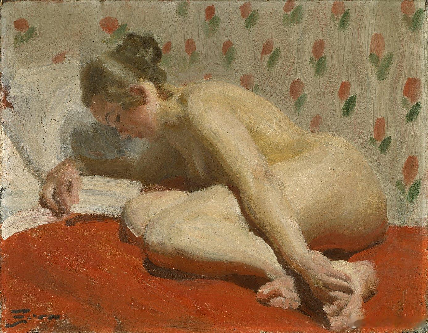 #西洋历史文化鱼缸[超话]# 瑞典著名画家安德斯·佐恩（Anders Zorn，
