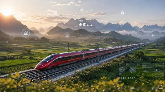中国铁路加速驶入AI赋能新阶段人工智能5.6万路摄像机沿高铁线铺开，31万次有效